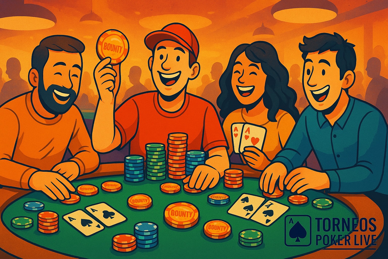 Imagen destacada para El auge imparable de los torneos Bounty: ¿moda pasajera o el futuro del póker en vivo?